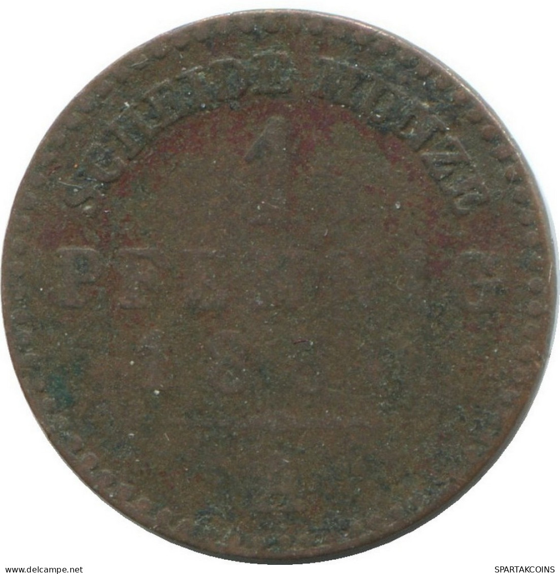 REUSS-SCHLEIZ 1 PFENNIG A Berlin Mint German States #DE10614.16.E.A - Other & Unclassified