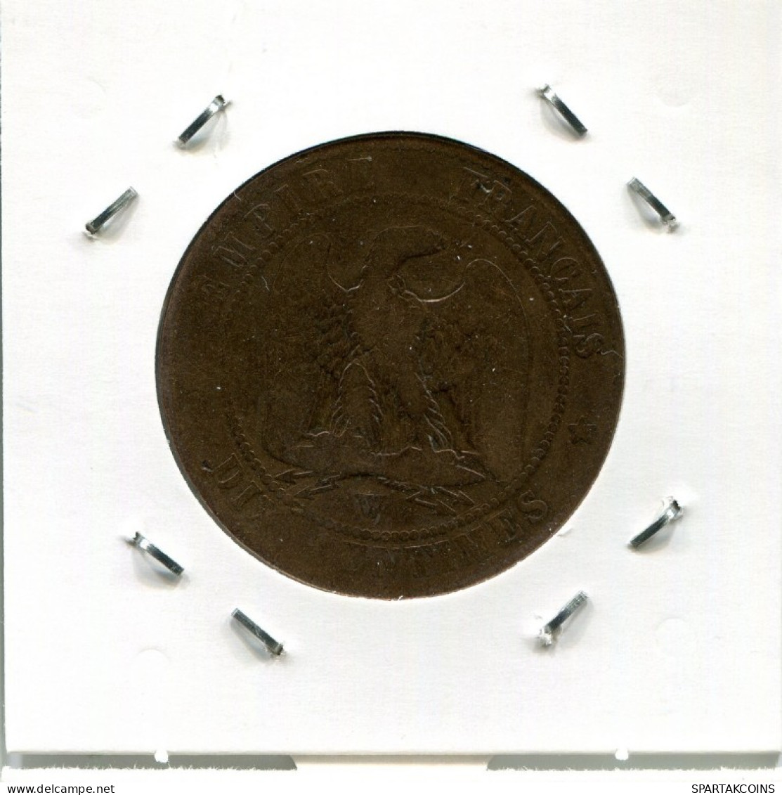 10 CENTIMES 1853 W FRANKREICH FRANCE Napoleon III Französisch Münze #AN045.D.A - 10 Centimes