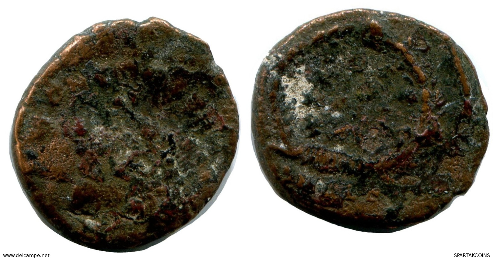 ROMAN Pièce MINTED IN ALEKSANDRIA FROM THE ROYAL ONTARIO MUSEUM #ANC10192.14.F.A - El Imperio Christiano (307 / 363)