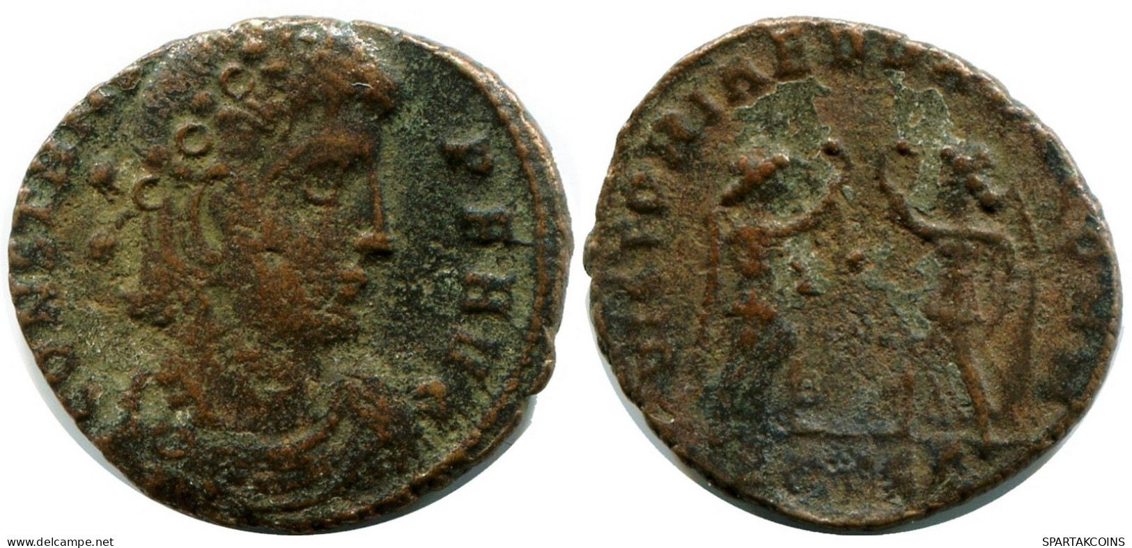 CONSTANS MINTED IN THESSALONICA FROM THE ROYAL ONTARIO MUSEUM #ANC11879.14.F.A - L'Empire Chrétien (307 à 363)