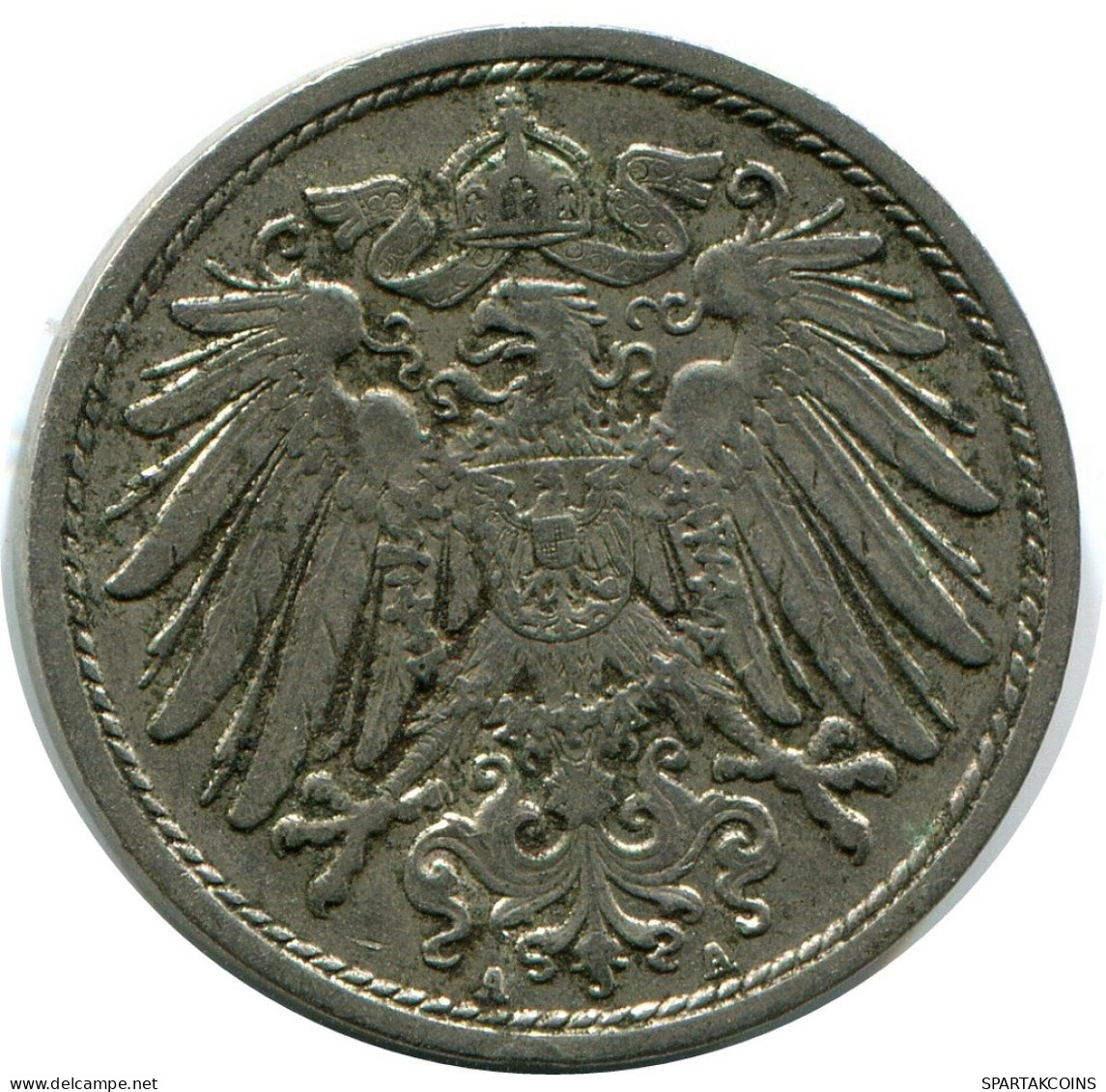 10 PFENNIG 1911 A GERMANY Coin #DB292.U.A - 10 Pfennig
