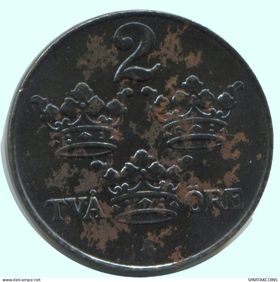 2 ORE 1950 SUECIA SWEDEN Moneda #AC772.2.E.A - Suède