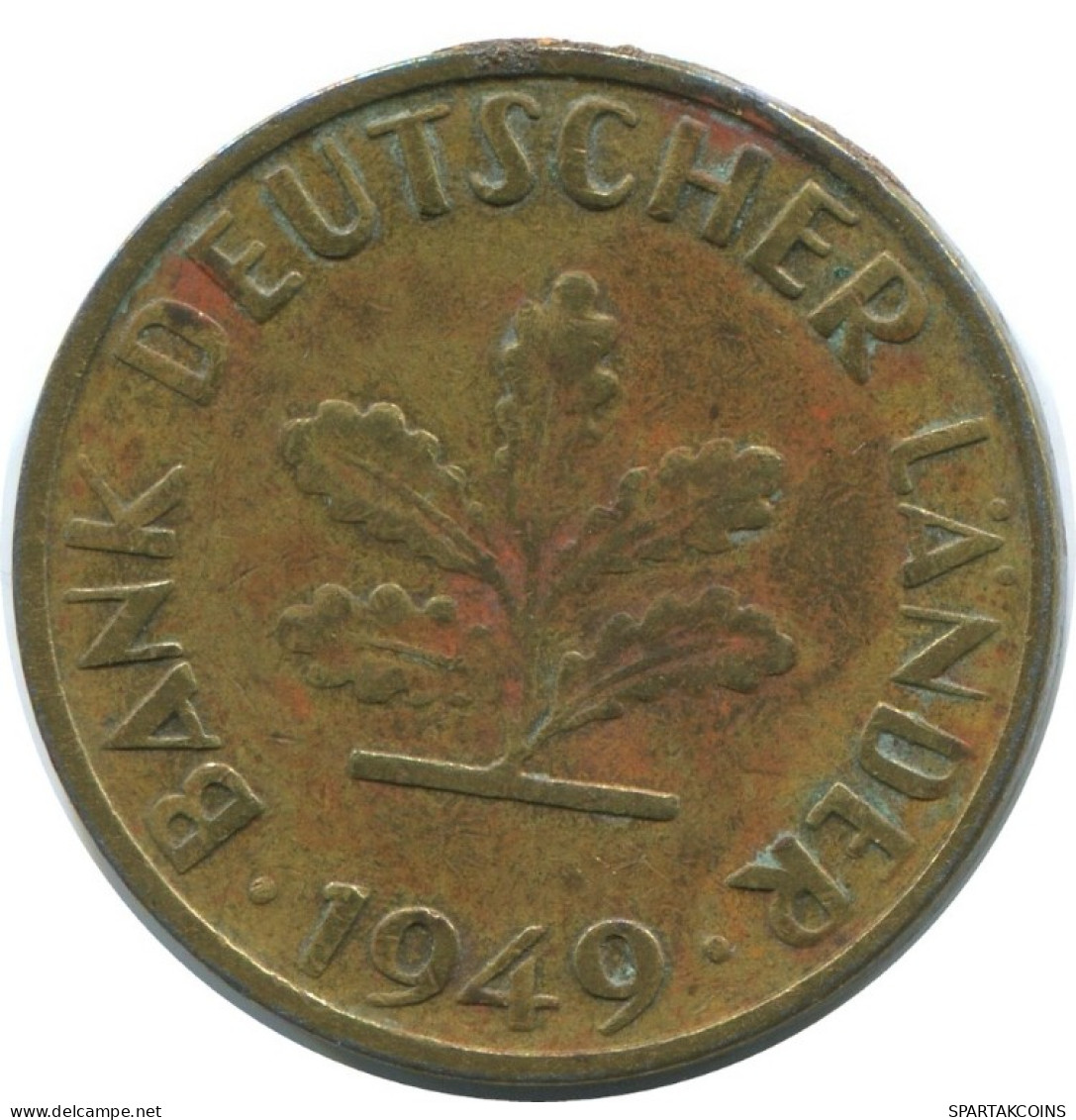 10 PFENNIG 1949 C BRD DEUTSCHLAND Münze GERMANY #AD840.9.D.A - 10 Pfennig