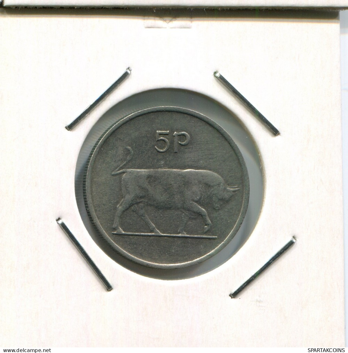 5 PENCE 1976 IRLAND IRELAND Münze #AR595.D.A - Ierland