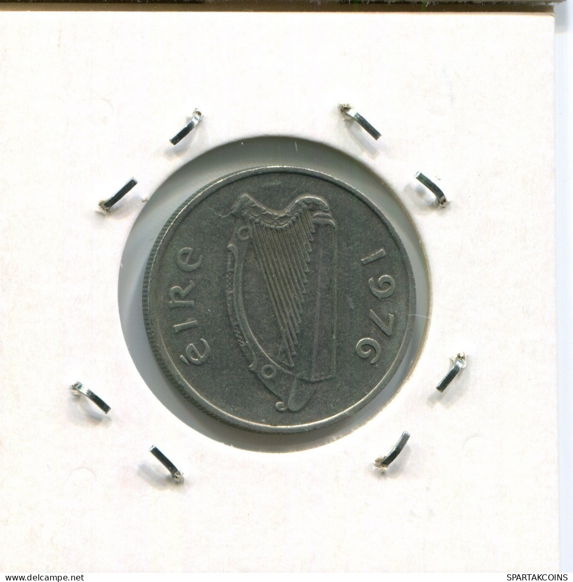 5 PENCE 1976 IRLAND IRELAND Münze #AR595.D.A - Ierland