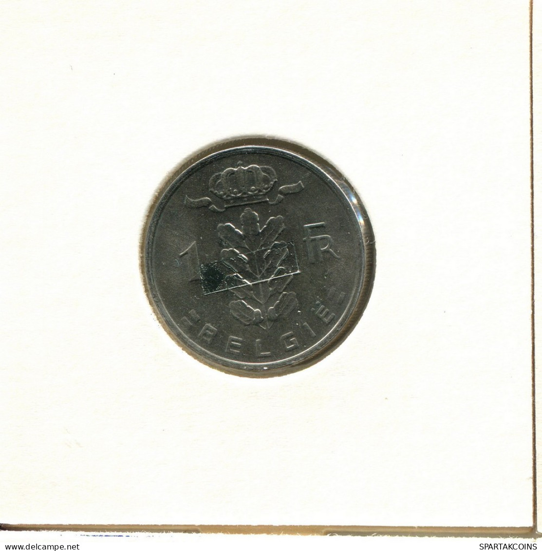 1 FRANC 1978 DUTCH Text BÉLGICA BELGIUM Moneda #BB196.E.A - 1 Franc