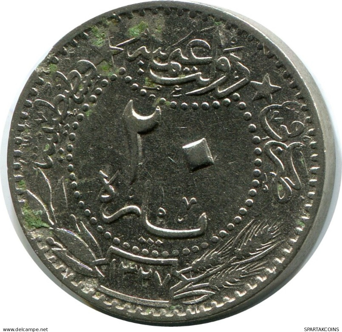20 PARA 1911 OTTOMAN EMPIRE Islamic Coin #AK310.U.A - Turkey