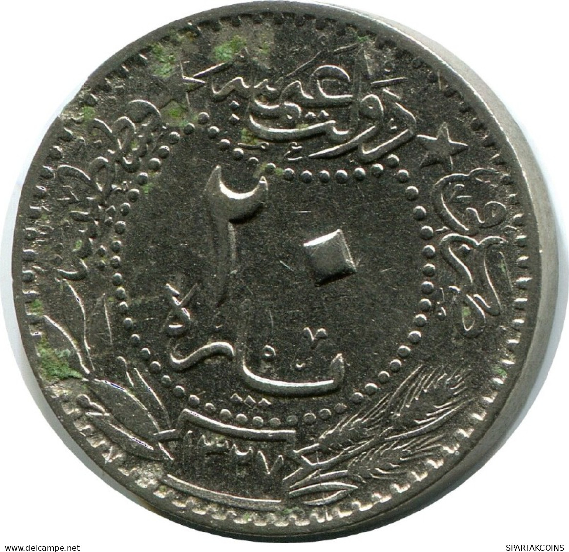 20 PARA 1911 OTTOMAN EMPIRE Islamic Coin #AK310.U.A - Turkije