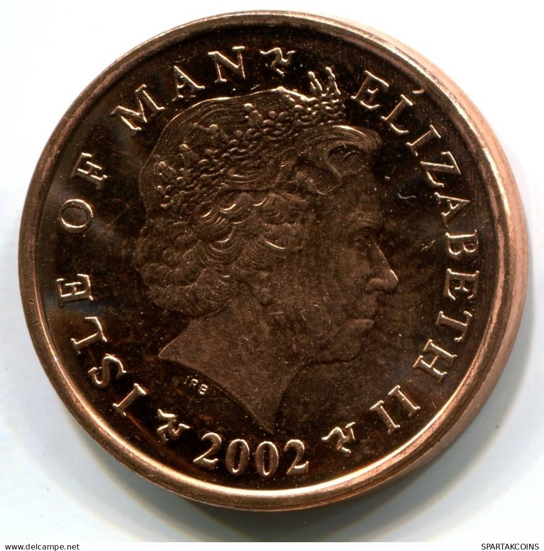 2 PENNI 2002 ISLA DE MAN ISLE OF MAN UNC Moneda #W11089.E.A - Île De  Man
