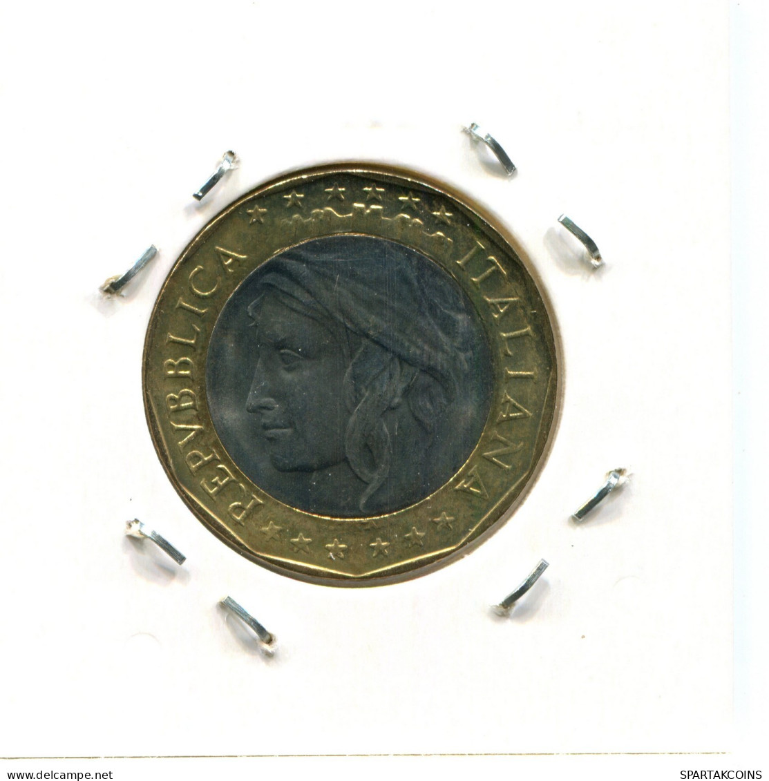 1000 LIRE 1997 ITALY Coin BIMETALLIC #AY201.2.U.A - 1 000 Lire