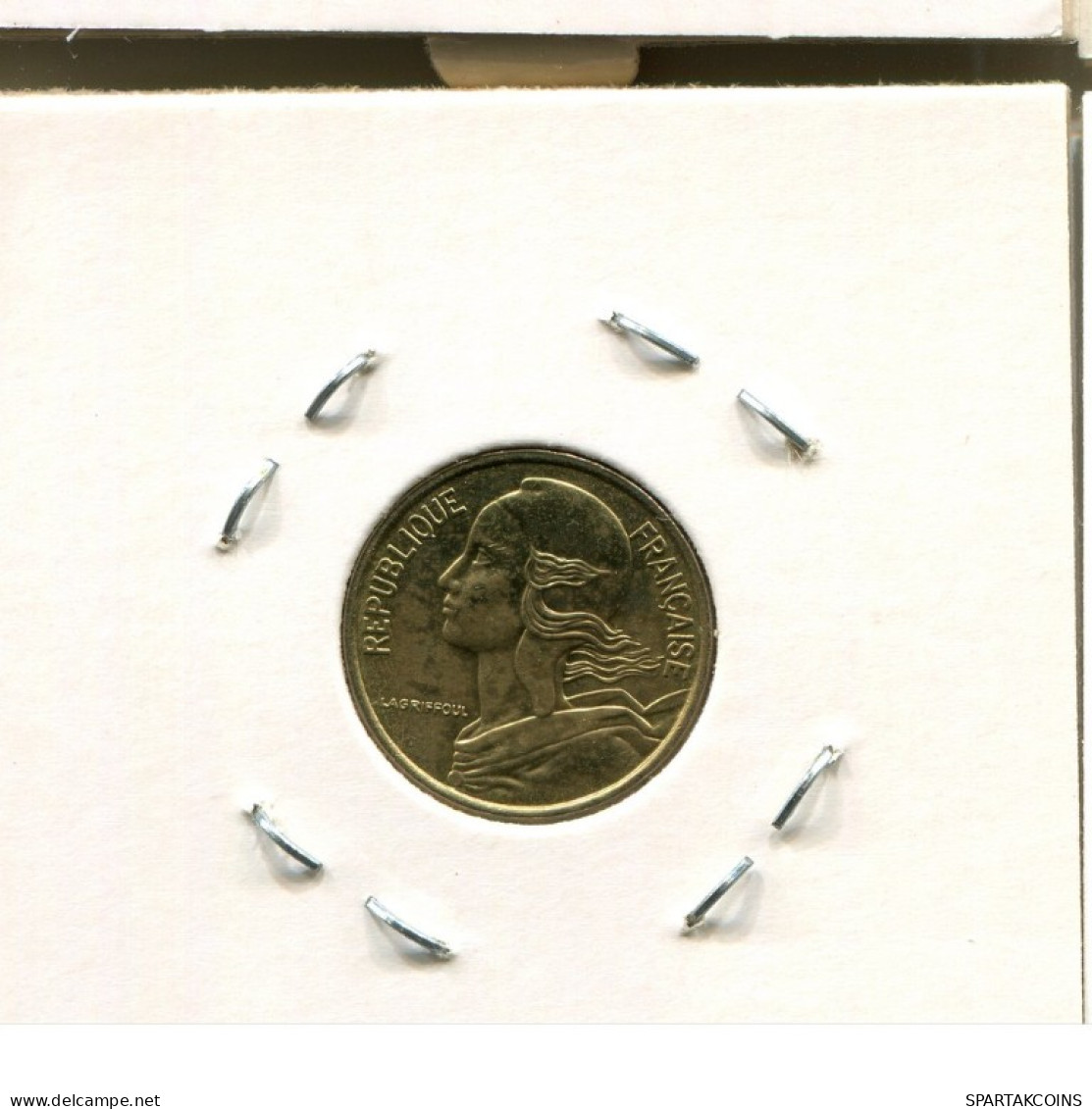 5 CENTIMES 1992 FRANCIA FRANCE Moneda #AM060.E.A - 5 Centimes