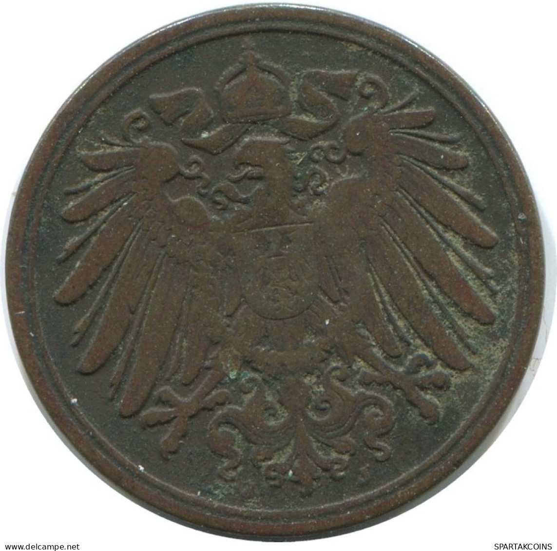 1 PFENNIG 1907 J ALLEMAGNE Pièce GERMANY #AE593.F.A - 1 Pfennig