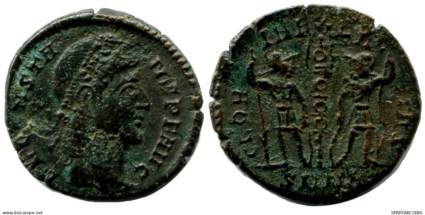 CONSTANS MINTED IN HERACLEA FROM THE ROYAL ONTARIO MUSEUM #ANC11564.14.E.A - El Imperio Christiano (307 / 363)