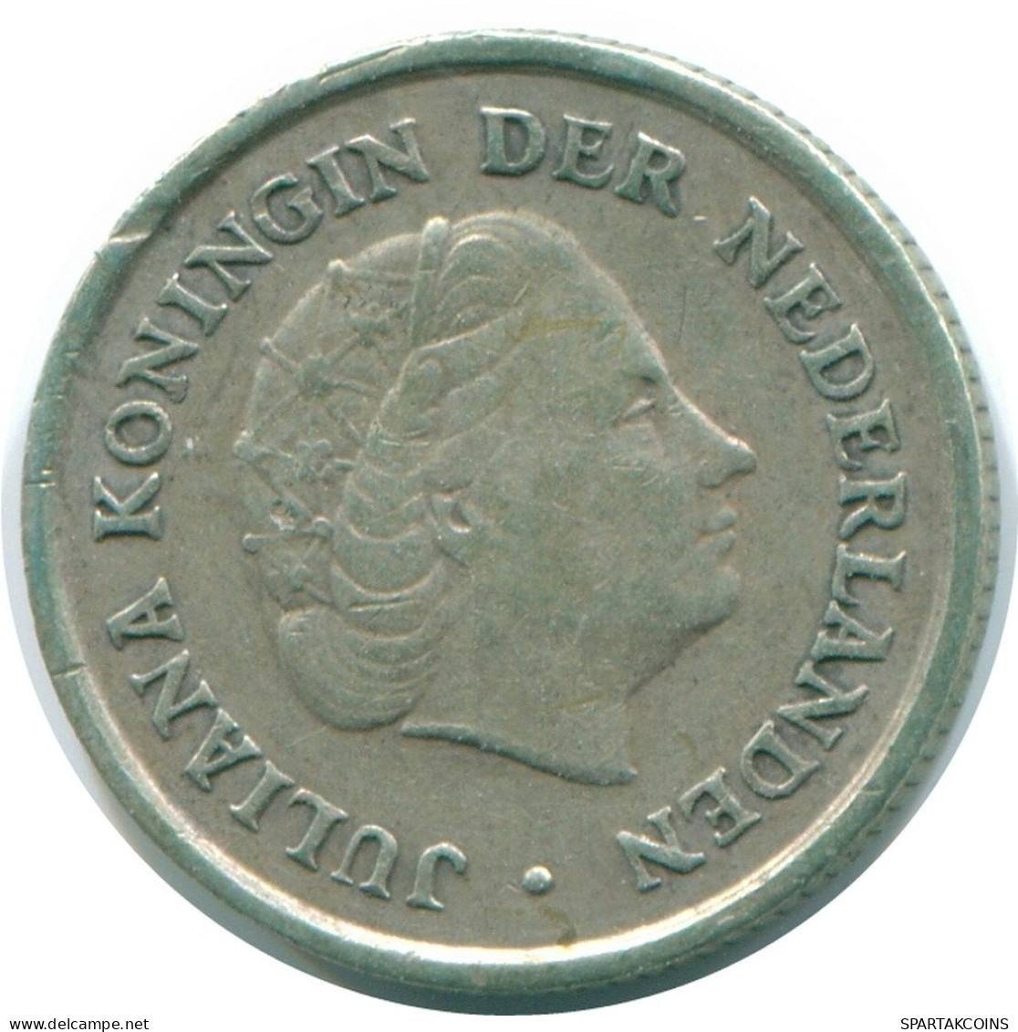 1/10 GULDEN 1966 ANTILLAS NEERLANDESAS PLATA Colonial Moneda #NL12879.3.E.A - Niederländische Antillen