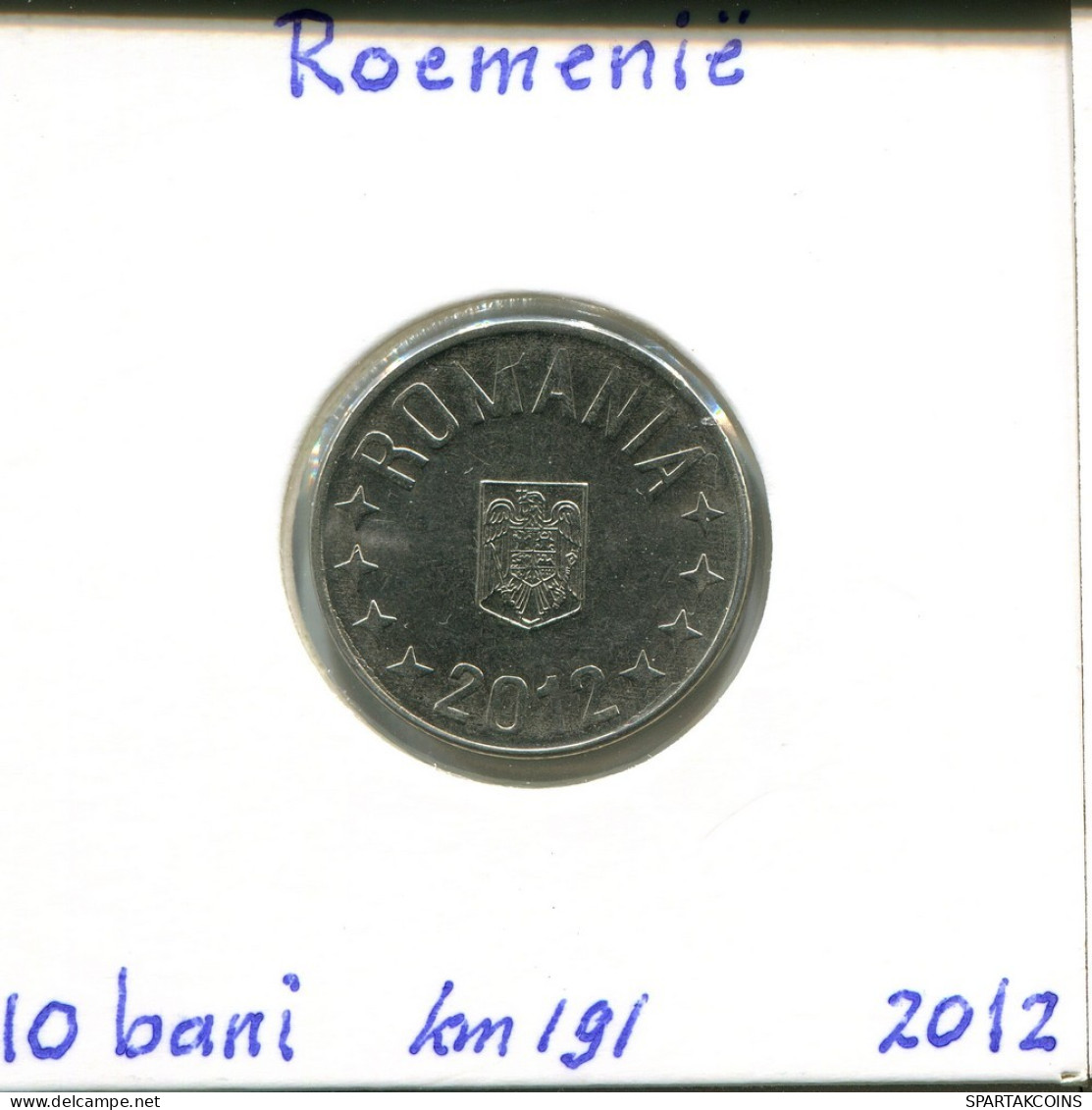 10 BANI 2012 ROMANIA Coin #AP645.2.U.A - Rumänien