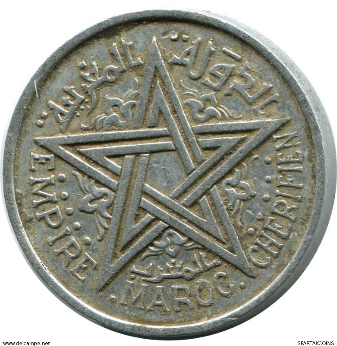 1 FRANC 1951 MOROCCO Islamic Coin #AH691.3.U.A - Marocco