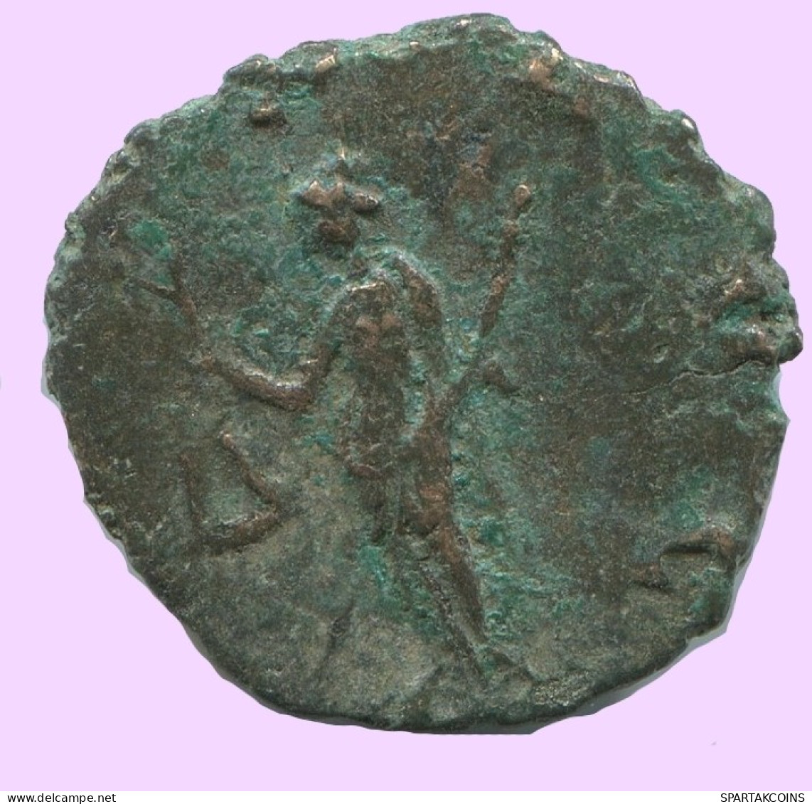 LATE ROMAN IMPERIO Follis Antiguo Auténtico Roman Moneda 2.1g/17mm #ANT2039.7.E.A - La Caduta Dell'Impero Romano (363 / 476)