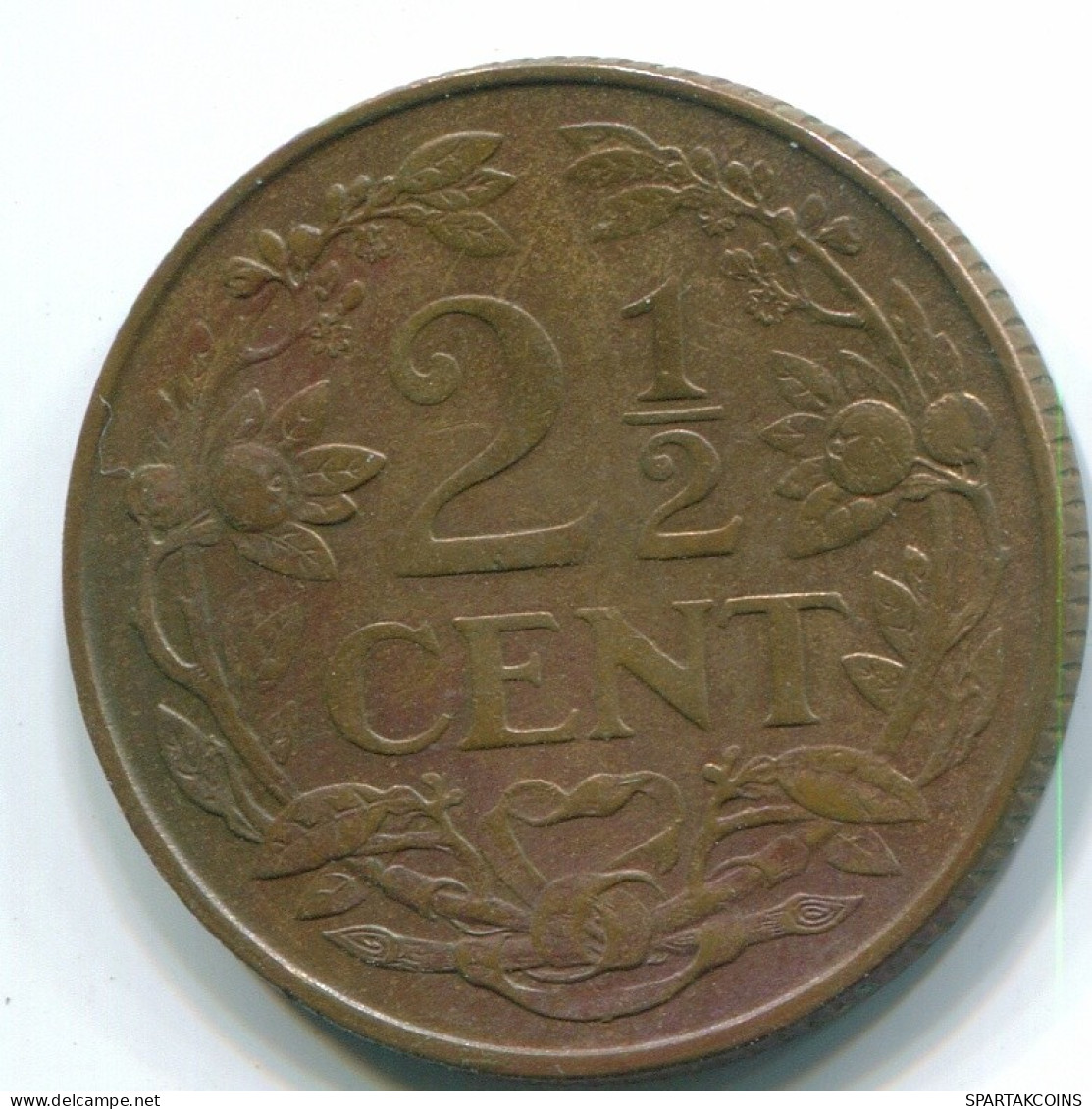 2 1/2 CENT 1965 CURACAO NEERLANDÉS NETHERLANDS Bronze Colonial Moneda #S10212.E.A - Curacao