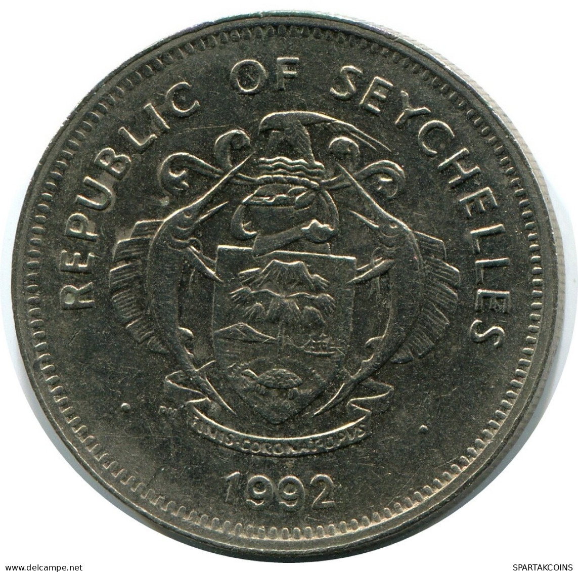 1 RUPEE 1992 SEYCHELLES Moneda #AZ243.E.A - Seychellen