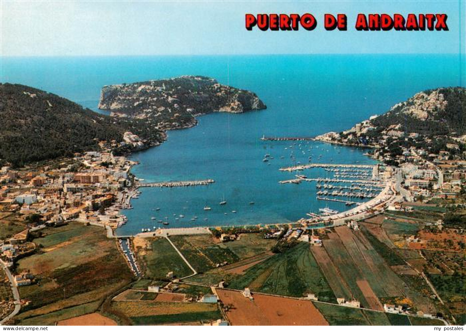 73946121 Puerto_de_Andraitx_Mallorca_ES Fliegeraufnahme - Autres & Non Classés