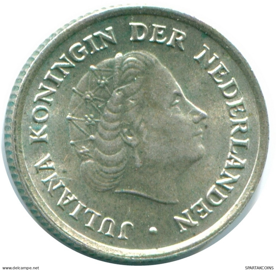 1/10 GULDEN 1959 NETHERLANDS ANTILLES SILVER Colonial Coin #NL12201.3.U.A - Antilles Néerlandaises