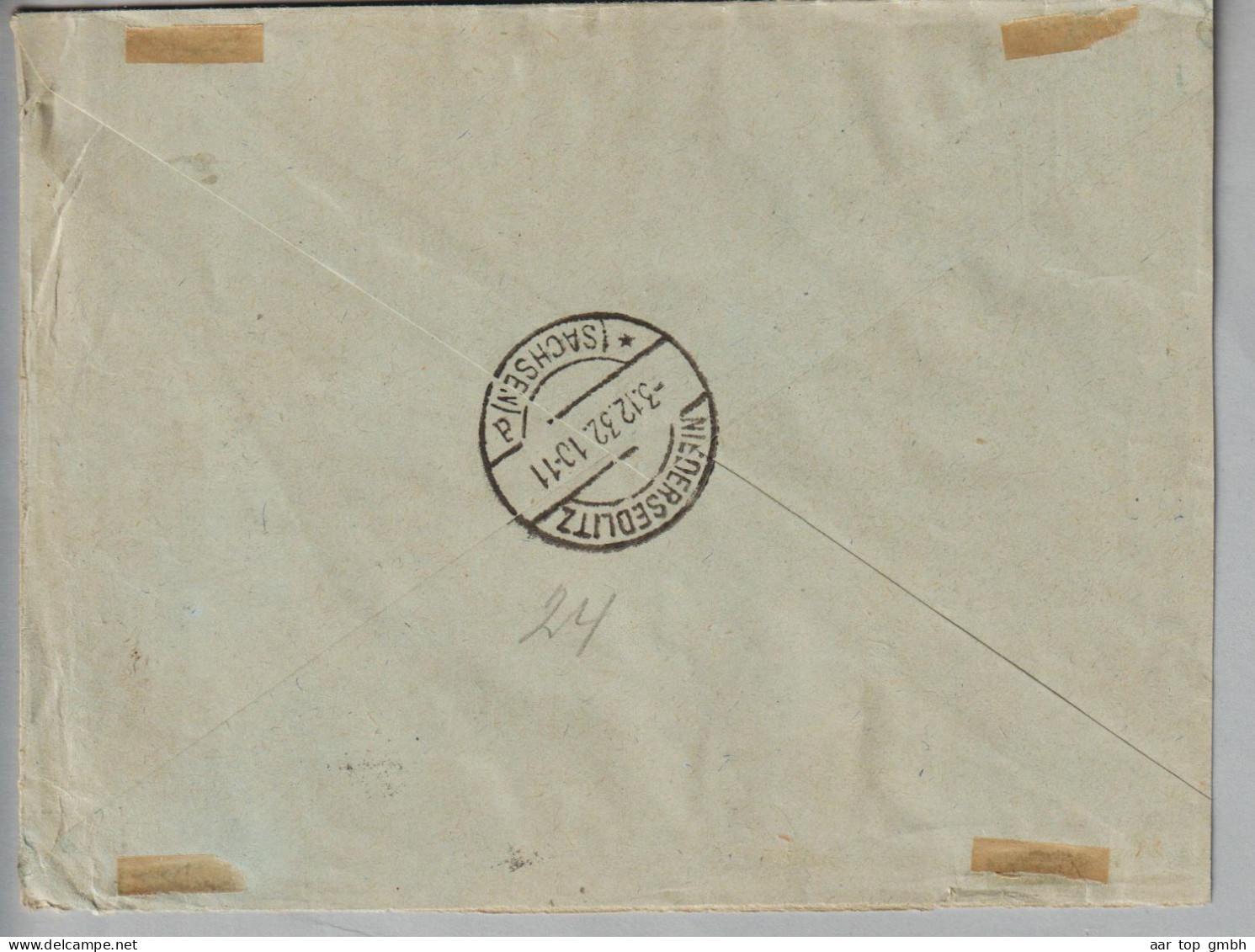 CH Pro Juventute 1932-12-02 Zürich2 Expressbrief Nach Niedersedlitz Satz PJ 1932 - Lettres & Documents