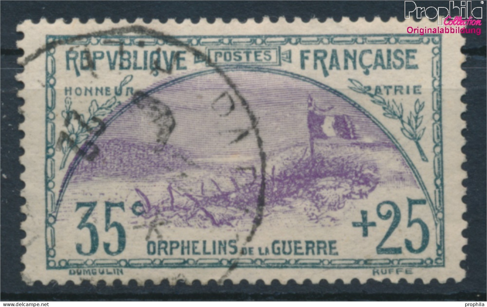 Frankreich 132 Gestempelt 1917 Kriegswaisen (10391143 - Used Stamps