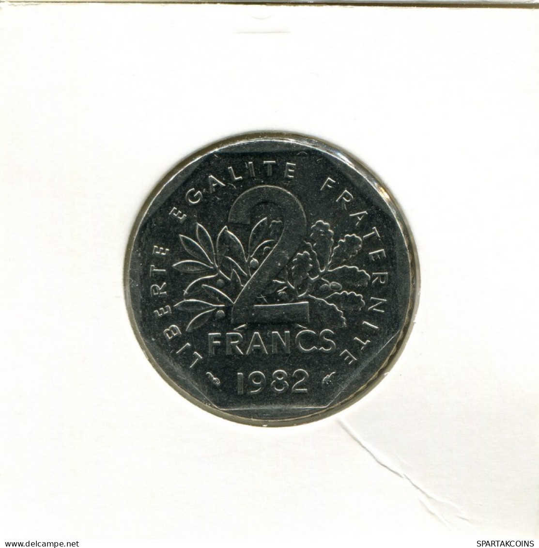 2 FRANCS 1982 FRANCE Pièce Française #AK637.F.A - 2 Francs