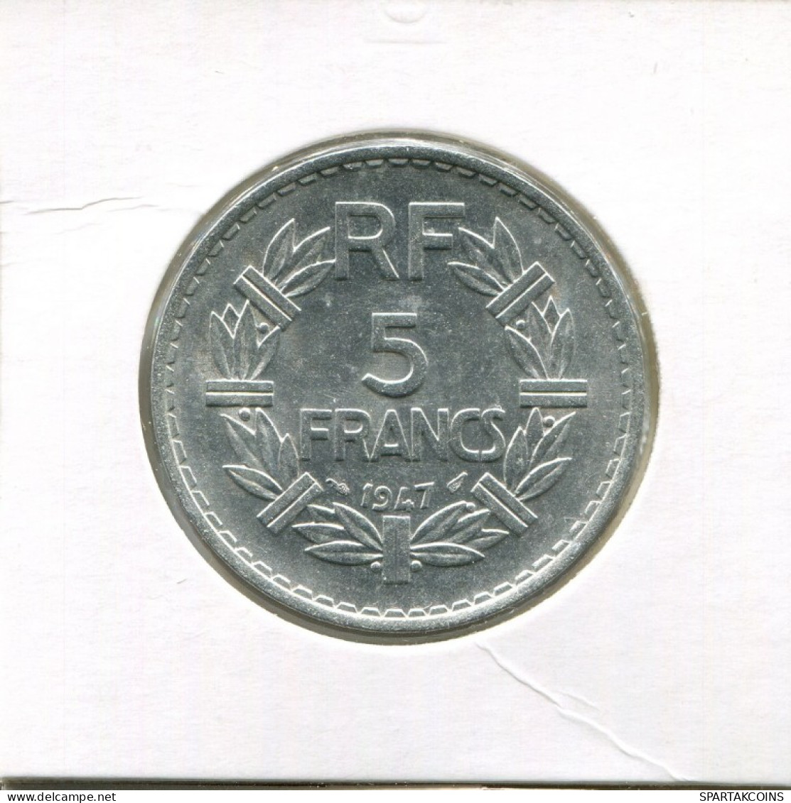 5 FRANCS 1947 FRANCE Pièce Française #AK760.F.A - 5 Francs