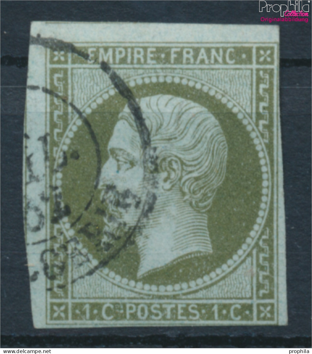 Frankreich 10 Gestempelt 1853 Napoleon (10391128 - 1853-1860 Napoléon III.