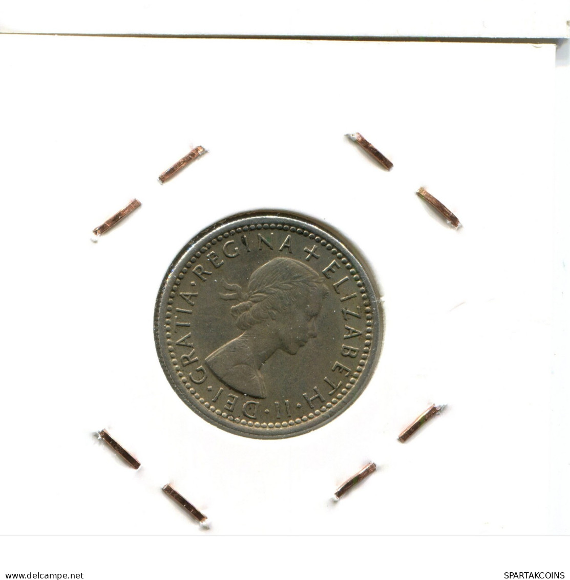 SIXPENCE 1957 UK GROßBRITANNIEN GREAT BRITAIN Münze #AW121.D.A - H. 6 Pence