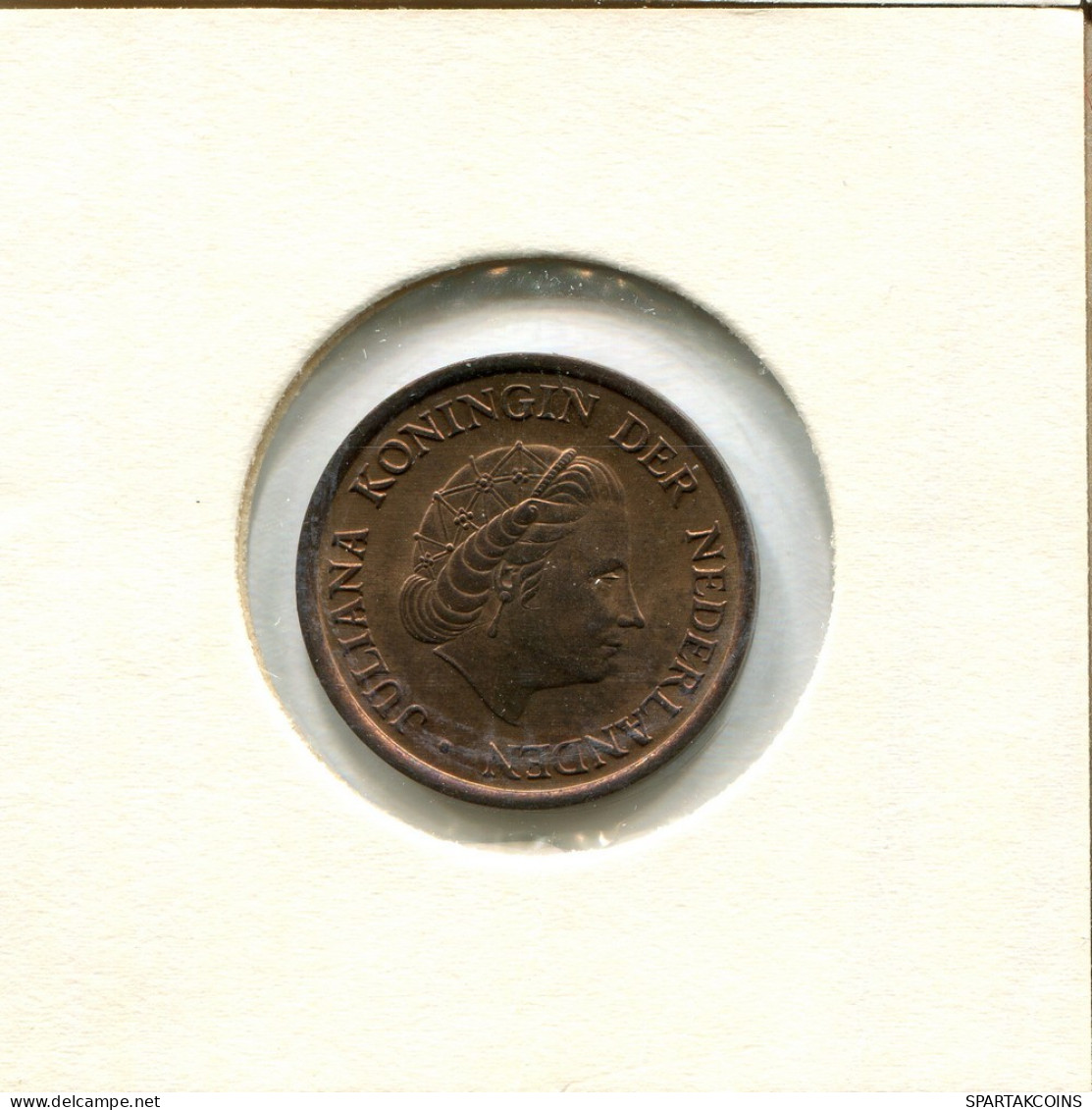 5 CENTS 1980 NEERLANDÉS NETHERLANDS Moneda #AU382.E.A - 1948-1980 : Juliana