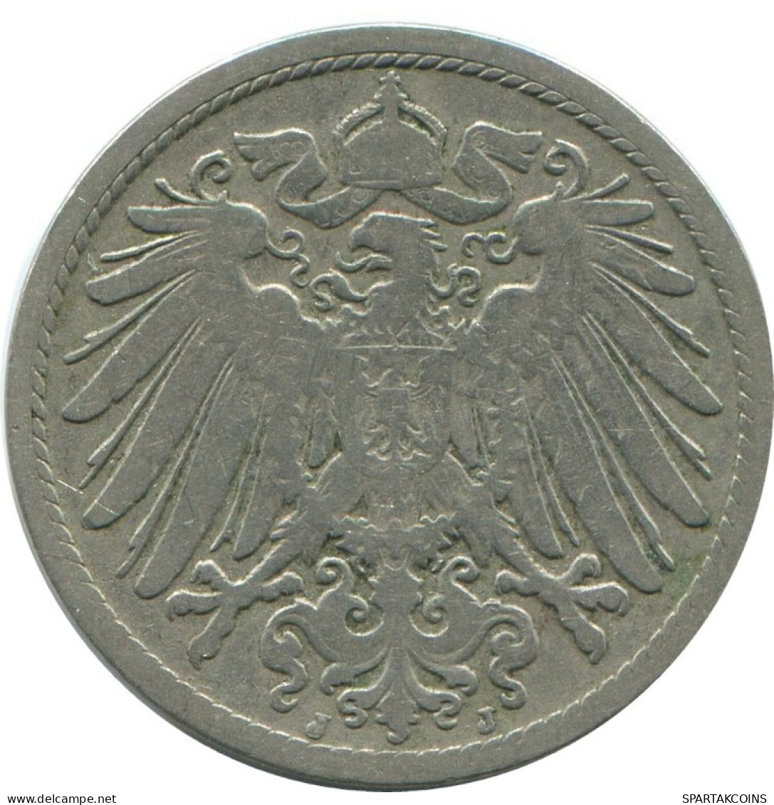 10 PFENNIG 1893 J GERMANY Coin #AE472.U.A - 10 Pfennig