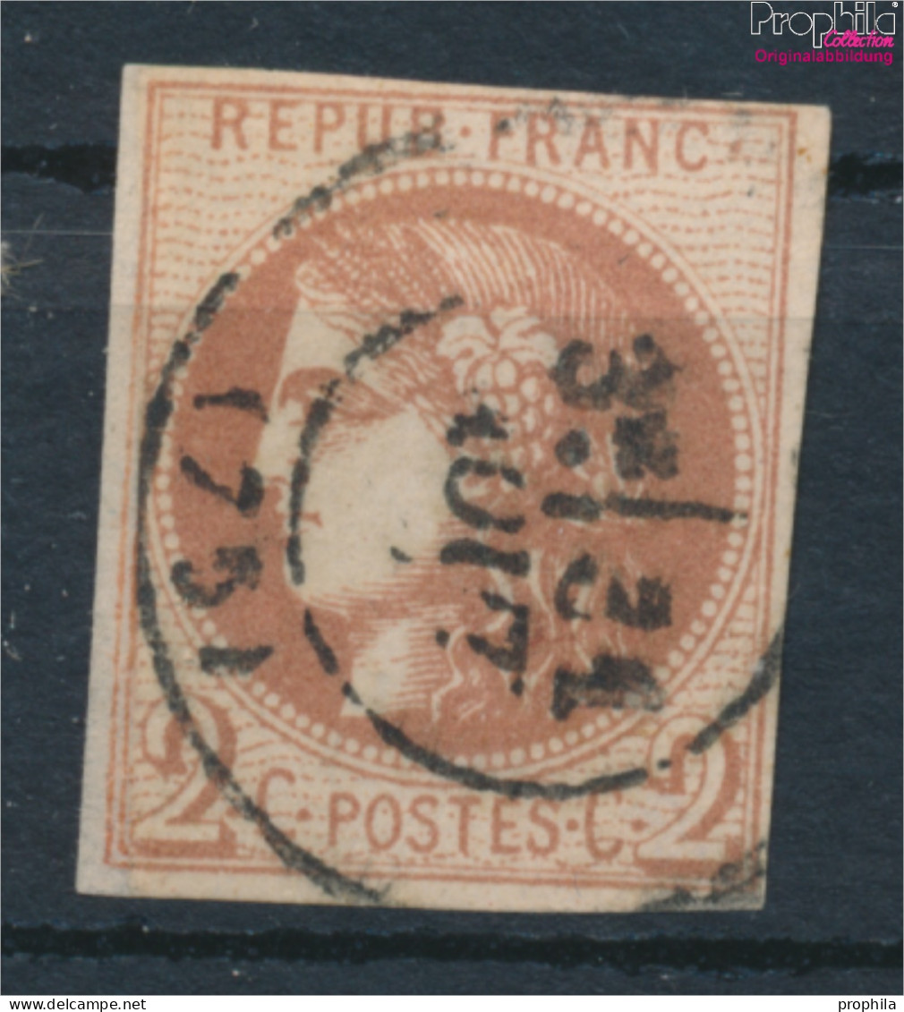 Frankreich 37 Gestempelt 1870 Kopf Der Ceres (10391132 - 1871-1875 Ceres