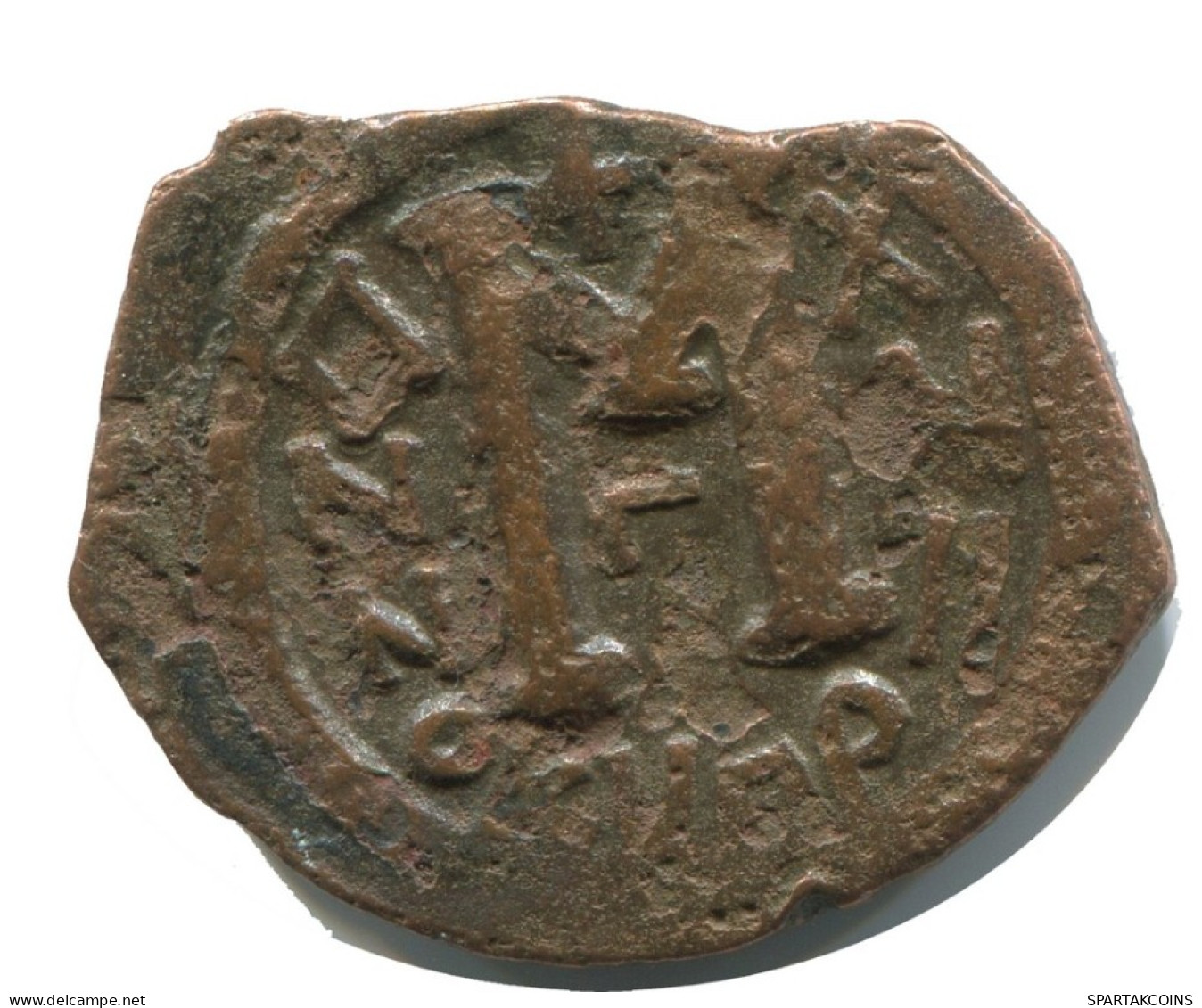 HERACLIUS FOLLIS GENUINE ANTIKE BYZANTINISCHE Münze  4.8g/27mm #AB322.9.D.A - Byzantines