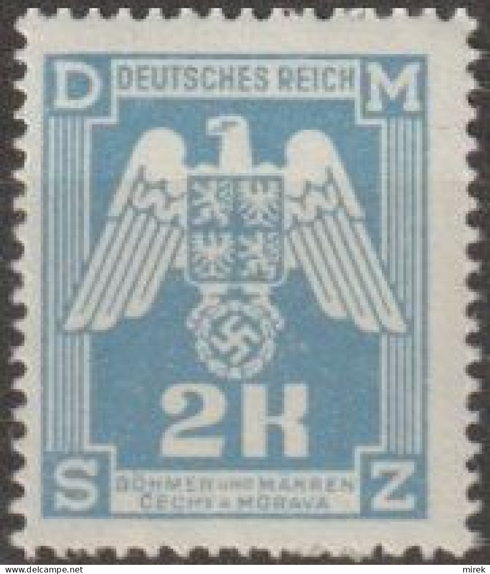 004/ Pof. SL 21, Light Yellowish Blue - Unused Stamps