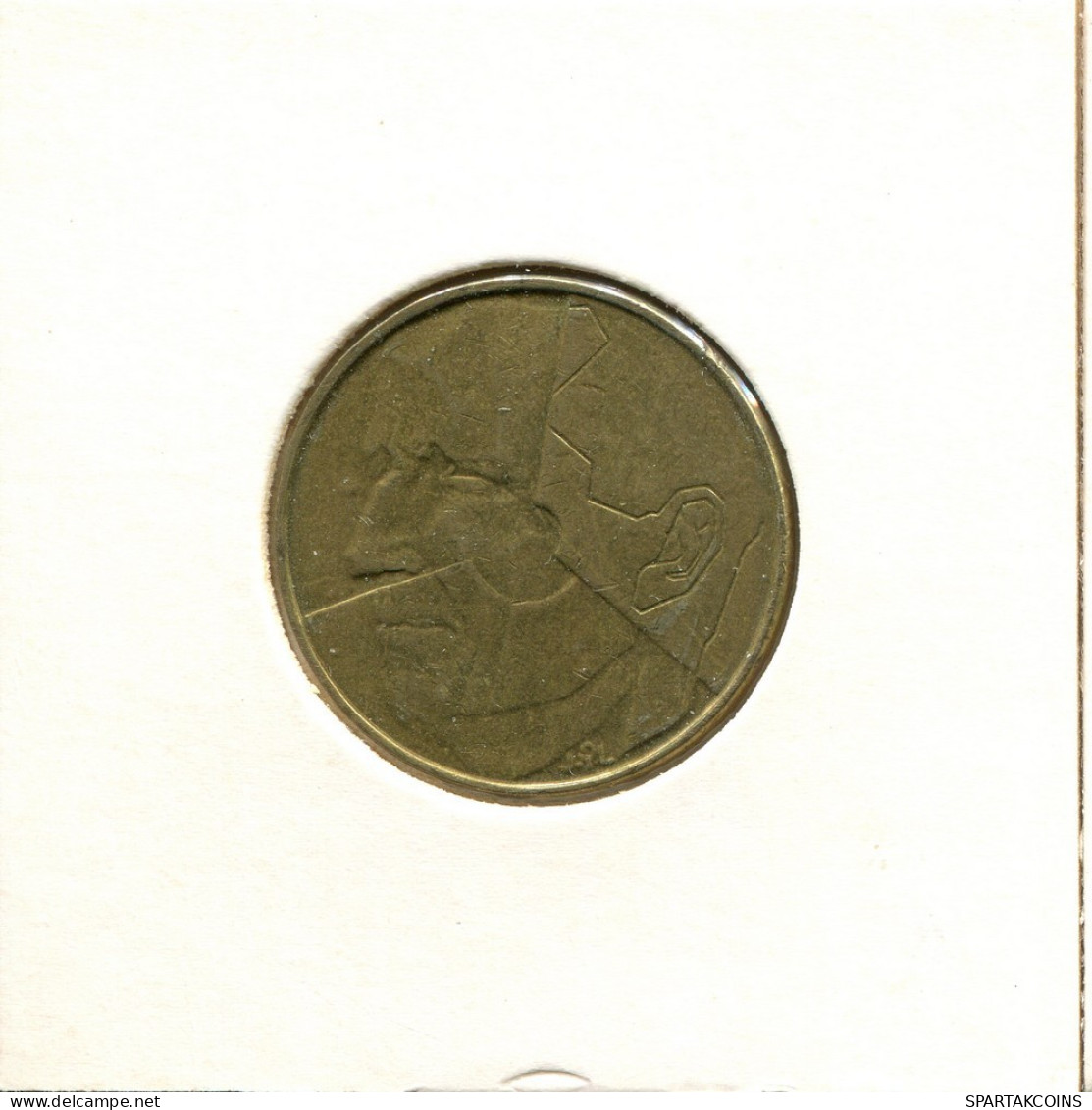 5 FRANCS 1993 FRENCH Text BELGIUM Coin #AU099.U.A - 5 Frank