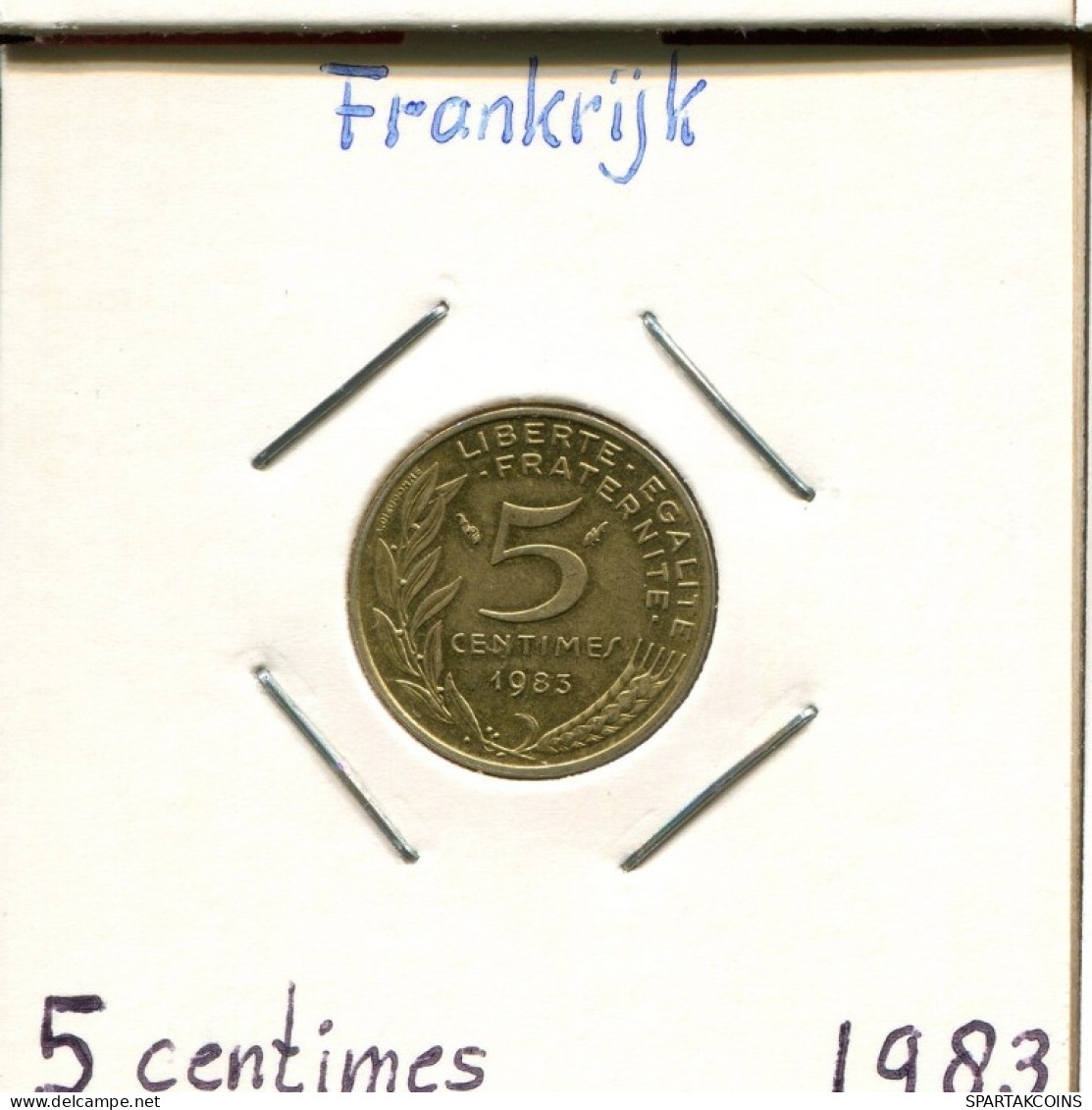 5 CENTIMES 1983 FRANCE Coin French Coin #AM052.U.A - 5 Centimes