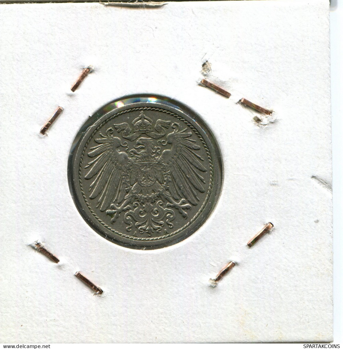 10 PFENNIG 1912 A ALLEMAGNE Pièce GERMANY #DB919.F.A - 10 Pfennig
