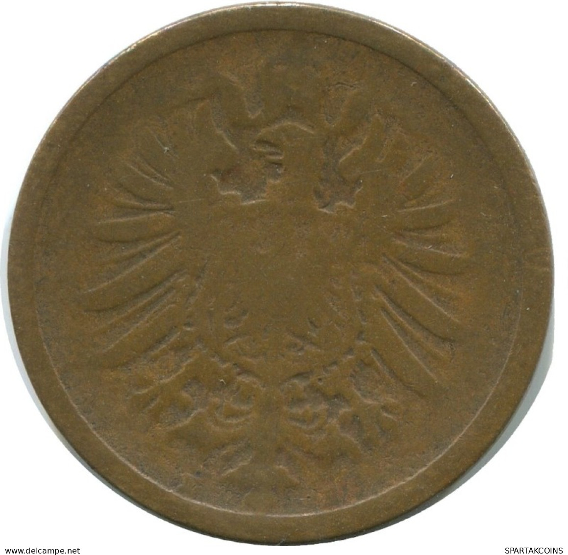 2 PFENNIG 1875 F ALEMANIA Moneda GERMANY #AD482.9.E.A - 2 Pfennig