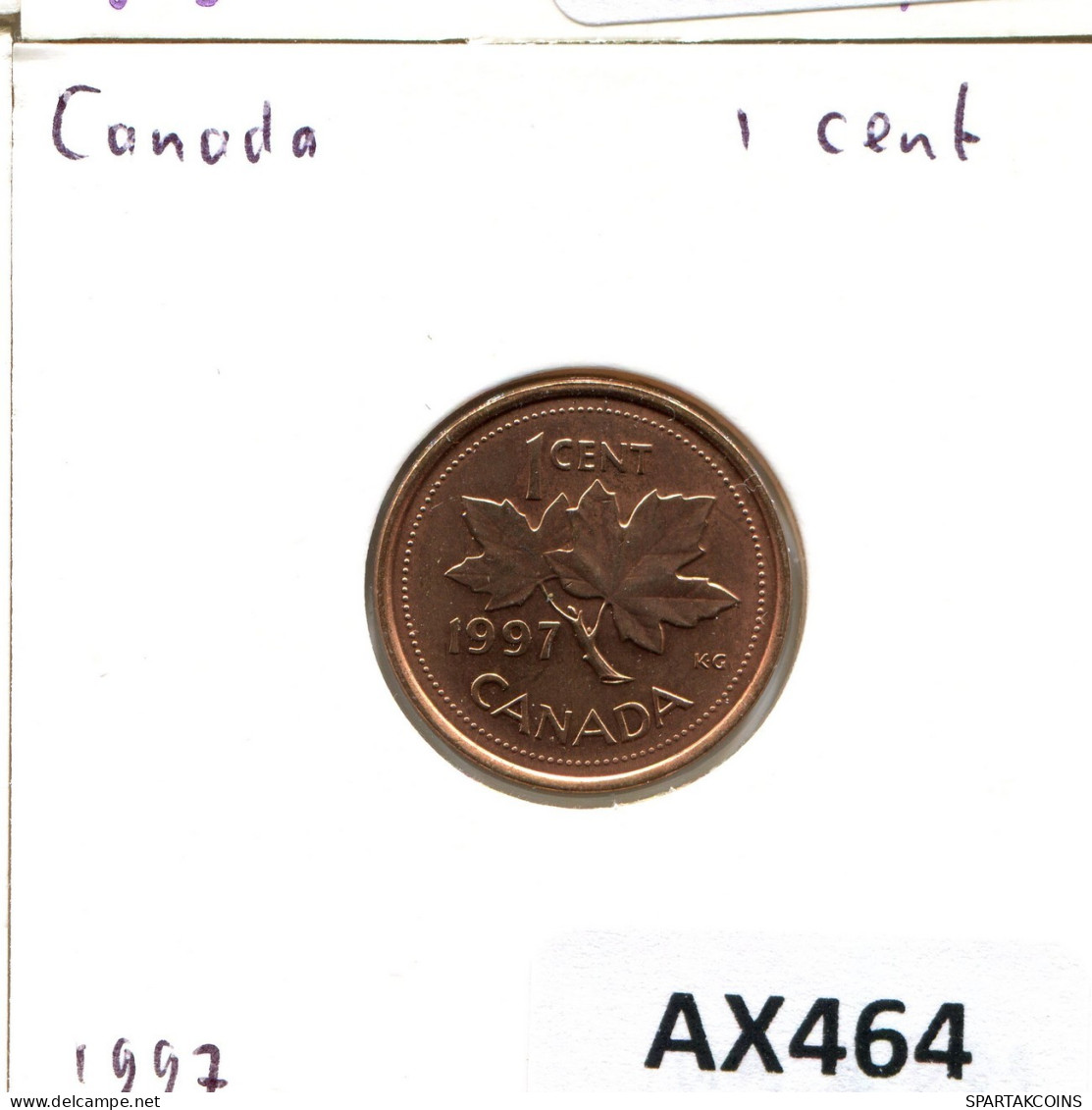 1 CENT 1997 CANADA Pièce #AX464.F.A - Canada