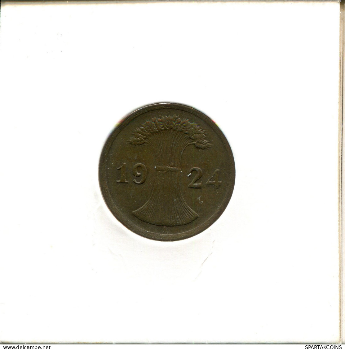 2 PFENNIG 1924 A ALEMANIA Moneda GERMANY #AW453.E.A - 2 Pfennig