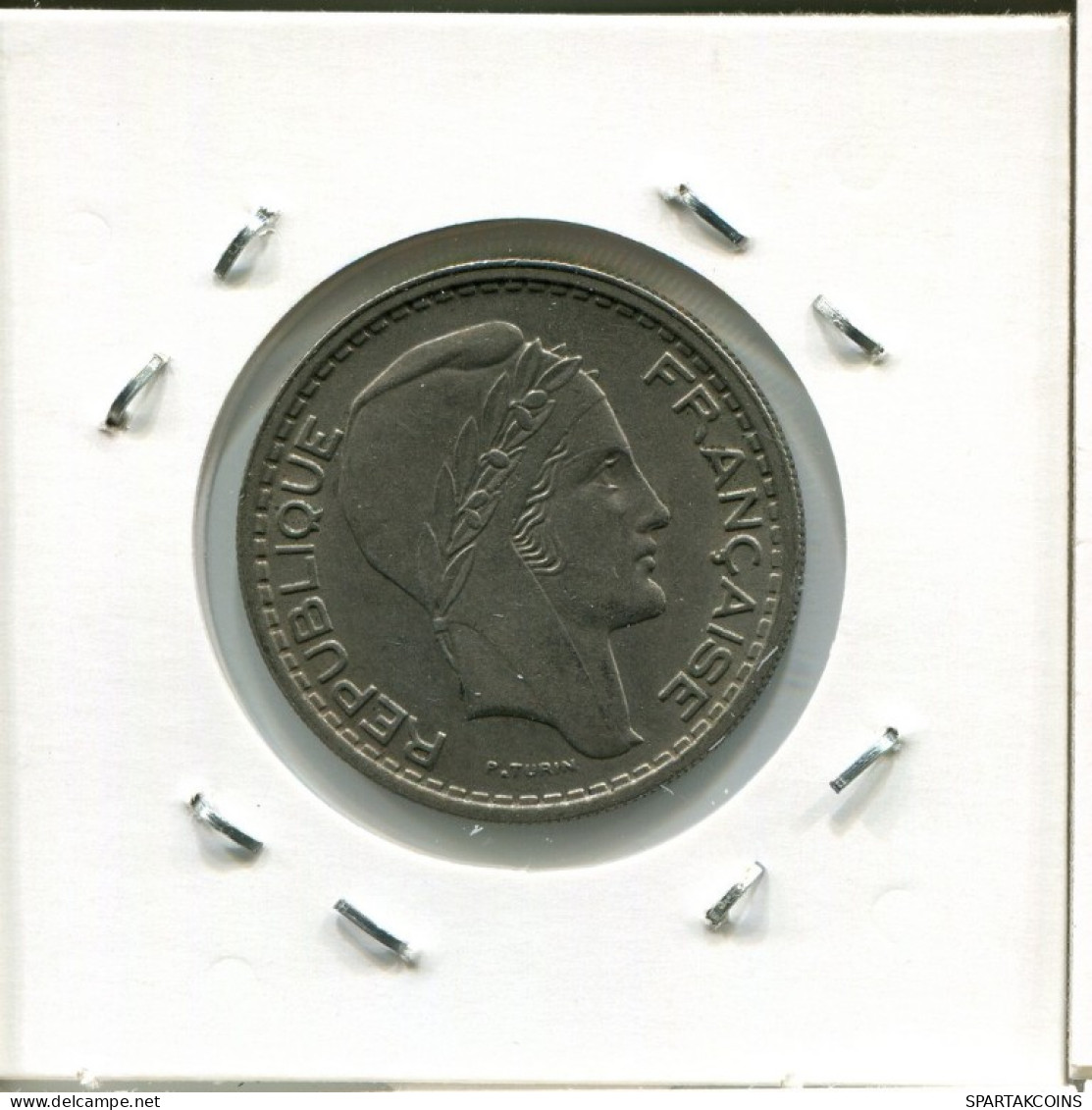 10 FRANCS 1949 B FRANCIA FRANCE Moneda #AN421.E.A - 10 Francs