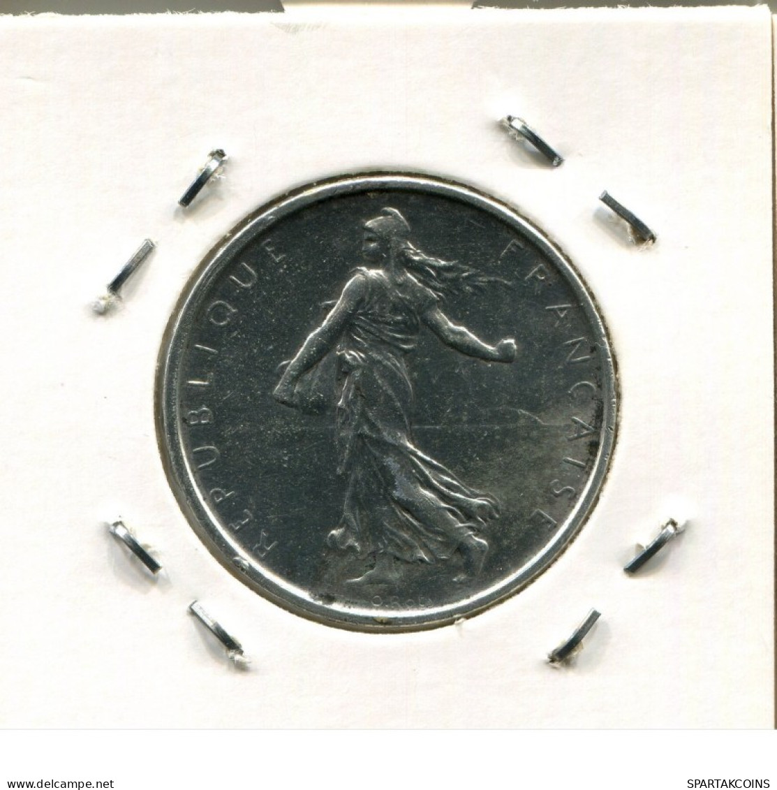 5 FRANCS 1961 FRANKREICH FRANCE Französisch Münze #AM377.D.A - 5 Francs