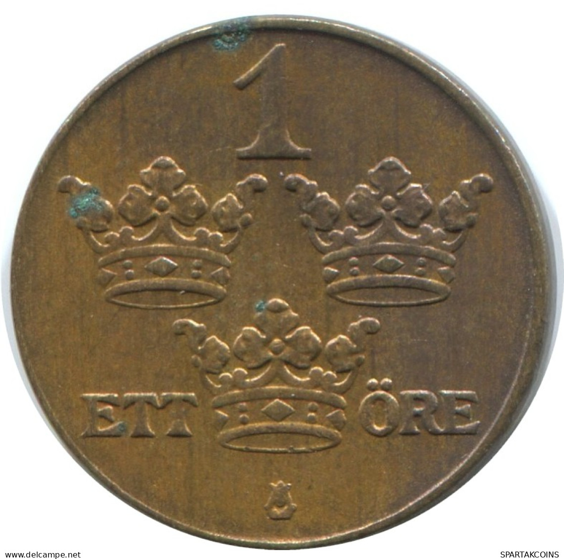 1 ORE 1930 SWEDEN Coin #AD340.2.U.A - Suède
