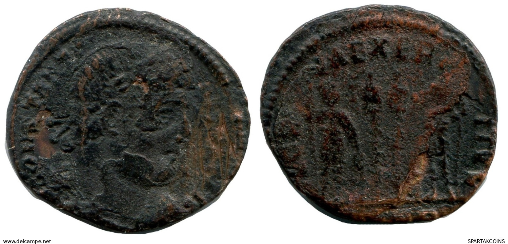 CONSTANTINE I MINTED IN CONSTANTINOPLE FOUND IN IHNASYAH HOARD #ANC10821.14.U.A - Der Christlischen Kaiser (307 / 363)