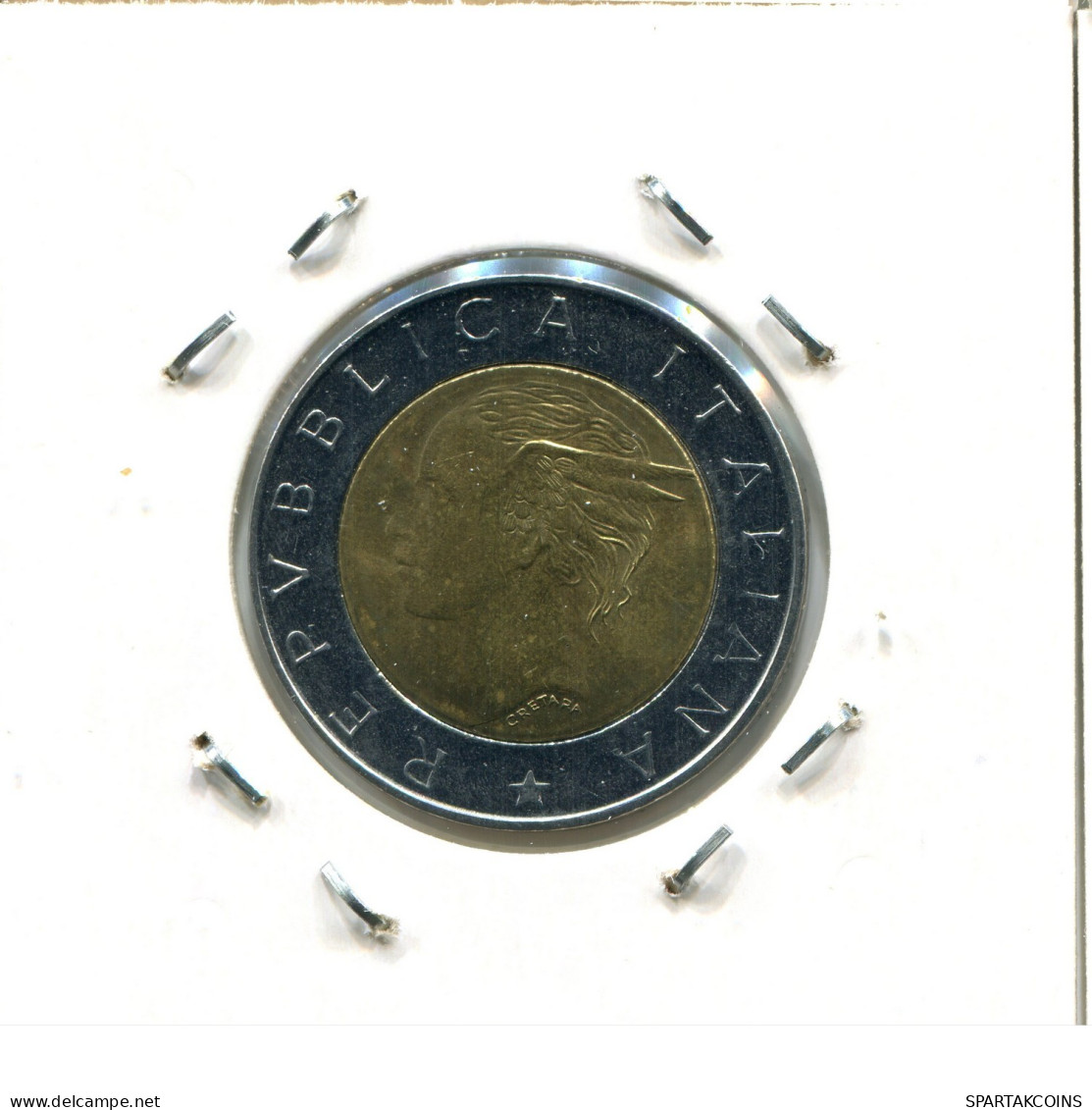 500 LIRE 1998 ITALIA ITALY Moneda BIMETALLIC #AY193.2.E.A - 500 Lire