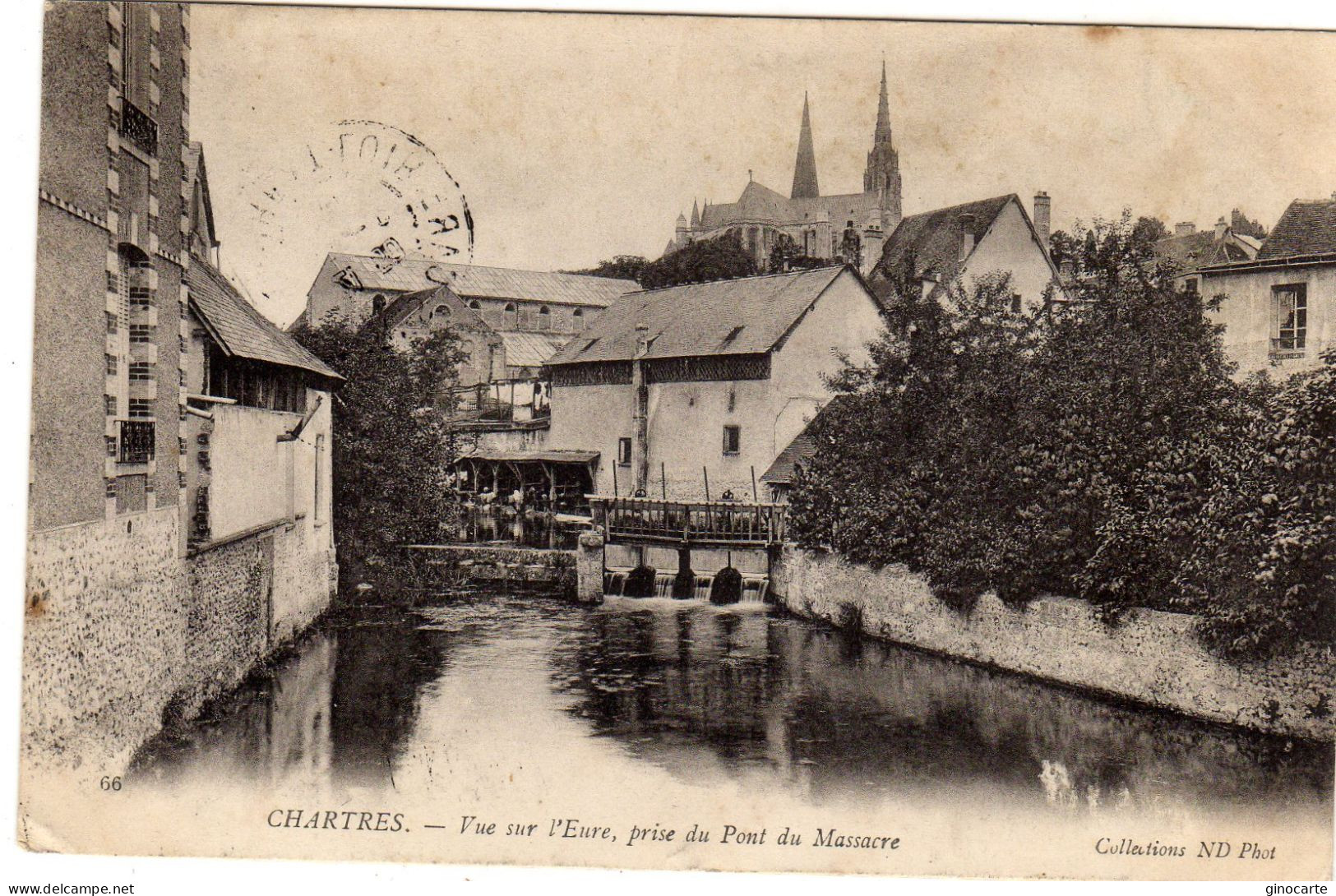 Chartres Vue Sur L'eure - Chartres