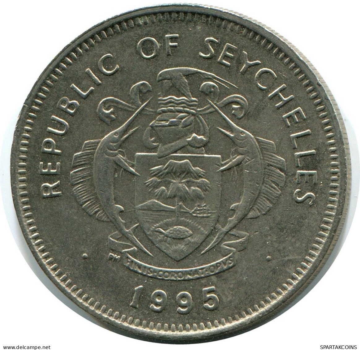 1 RUPEE 1995 SEYCHELLES Coin #AZ242.U.A - Seychellen