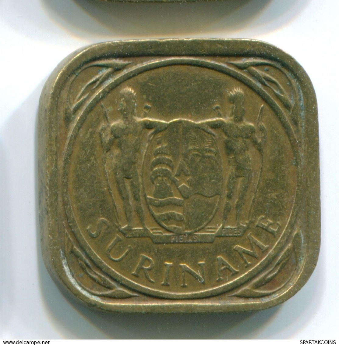 5 CENTS 1966 SURINAM NIEDERLANDE Nickel-Brass Koloniale Münze #S12835.D.A - Surinam 1975 - ...
